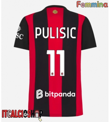 AC Milan Christian Pulisic #11 Prima Maglia Femmina 2026-27 Manica Corta